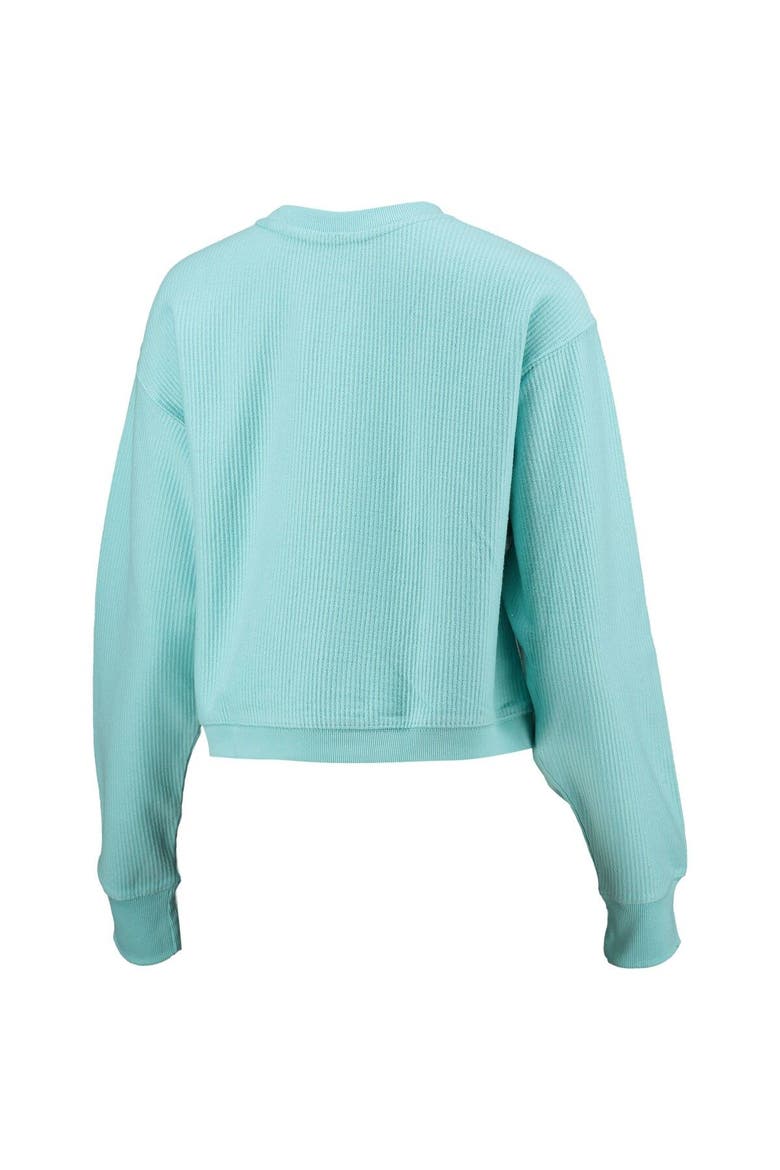 Women's League Collegiate Wear Light Blue Tennessee Volunteers Corded Timber Cropped Pullover Sweatshirt, Alternate, color, Light Blue