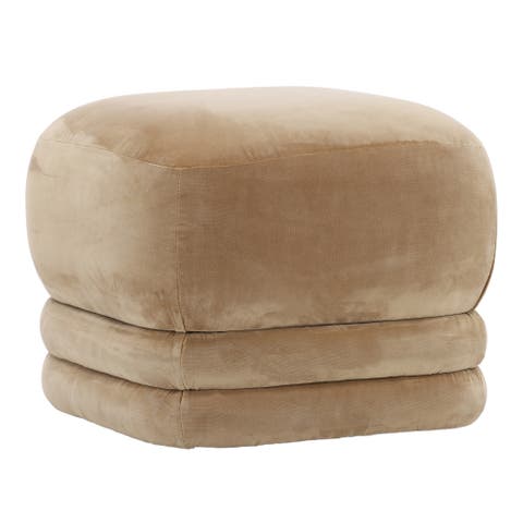 Montel Velvet Ottoman