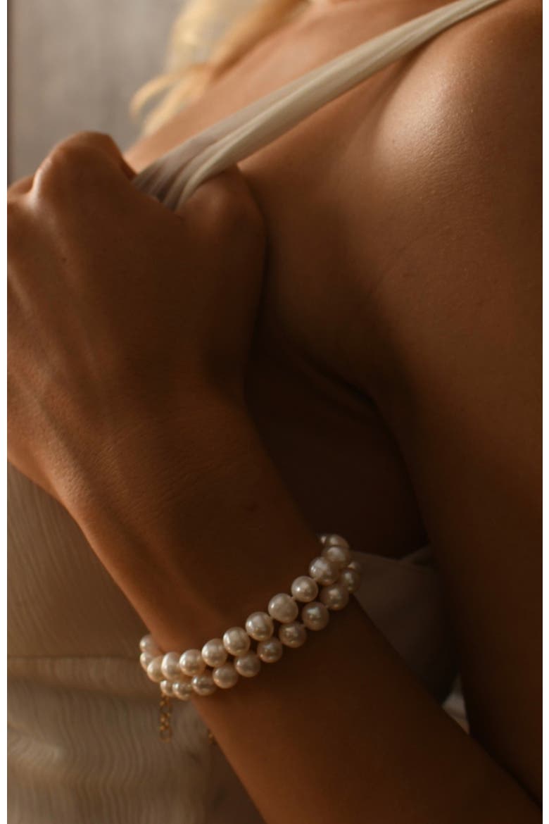 Delphine Bracelet, Alternate, color, Yellow Gold