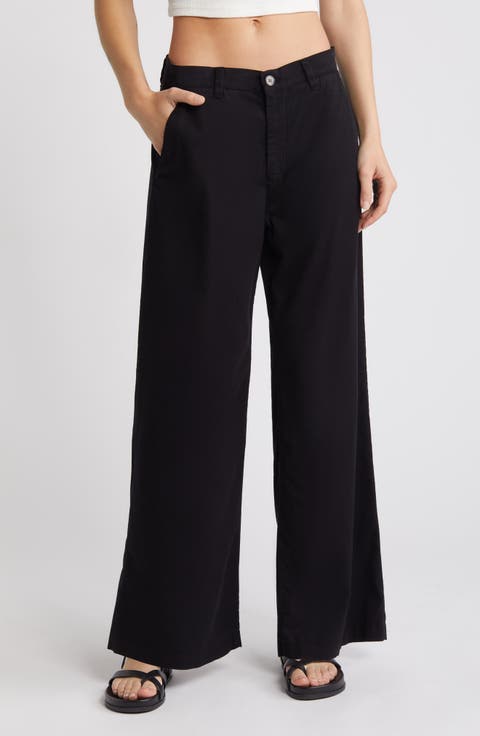 Caden Twill Wide Leg Pants