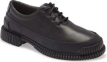 Camper PIX, Men's Leather Sporty lace-up shoe in black, newest EU 42