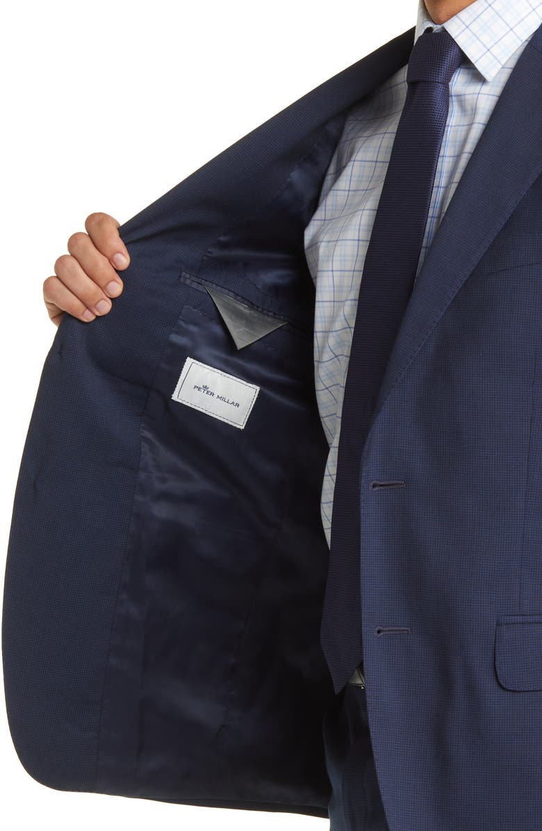 Peter Millar Tailored Fit Wool Suit, Alternate, color,