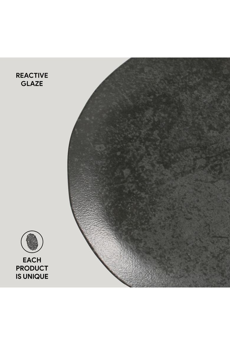 Dessert Plate Set of 6, Alternate, color, Organic Chromium