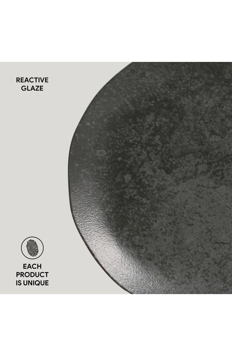 Porto Brasil Dessert Plate Set of 6, Alternate, color, Organic Chromium