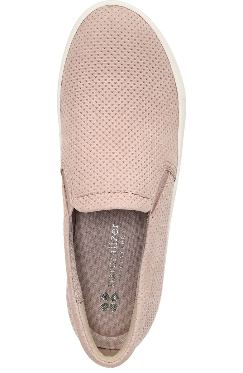 Naturalizer Marianne Slip-On Sneaker, Alternate, color, Mauve Leather