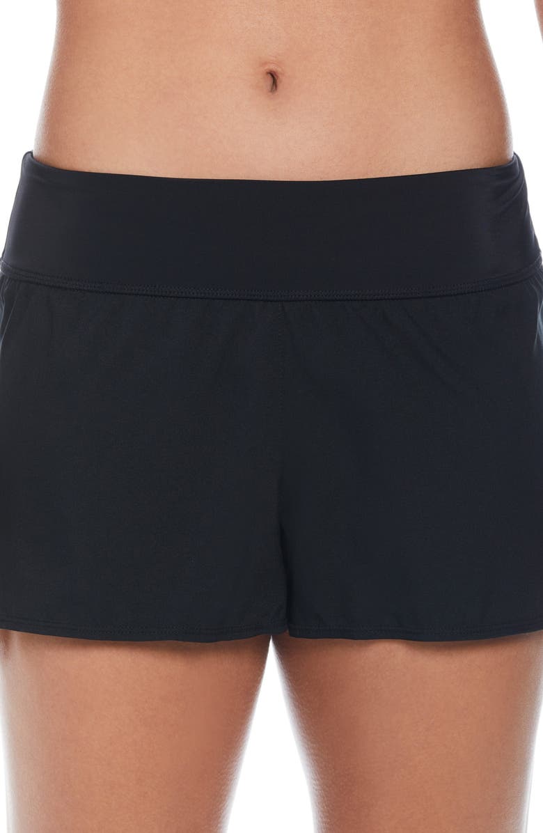 Nike Essential Board Shorts, Main, color, Black