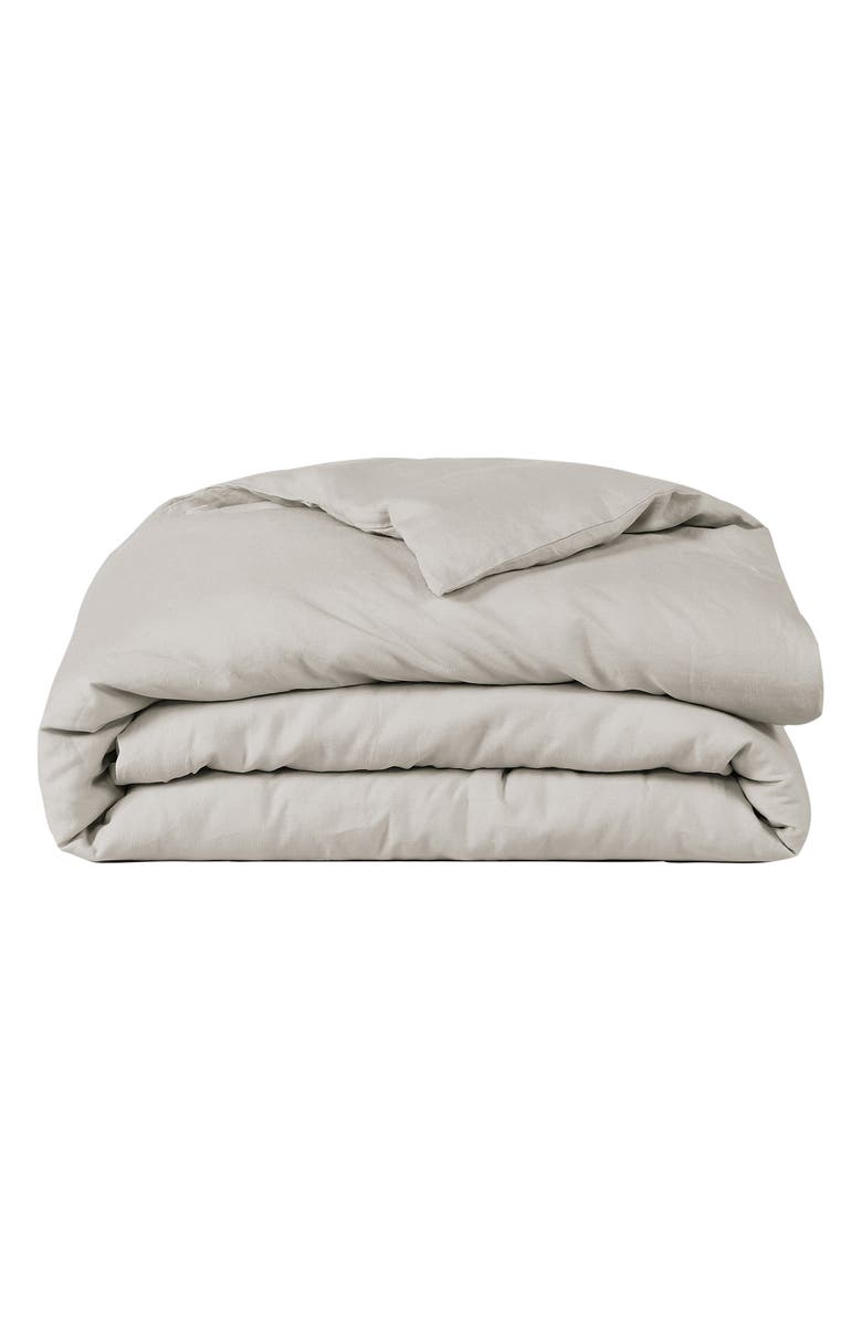 Sijo French Linen Duvet Cover, Main, color, 