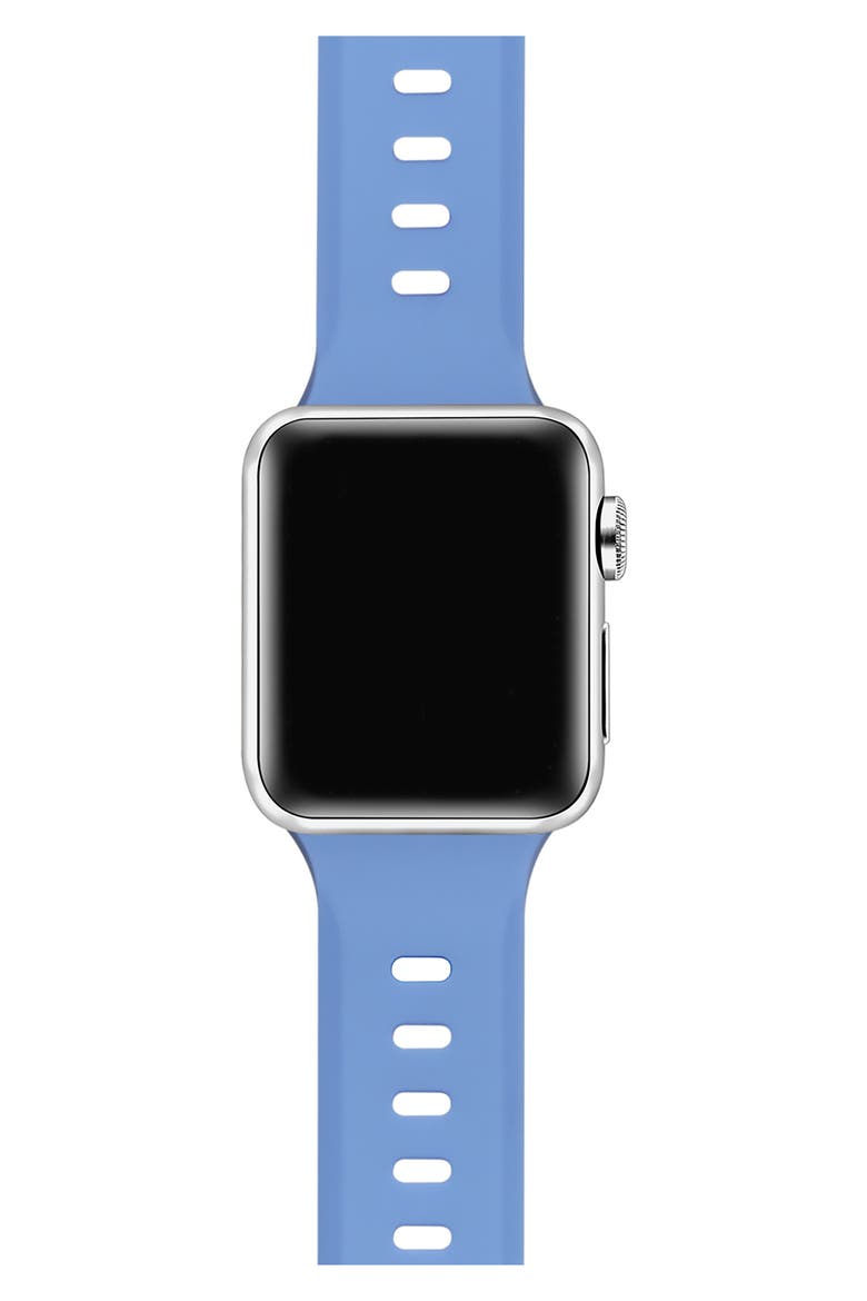 Premium Silicone Apple Watch® Watchband, Alternate, color, BLUE
