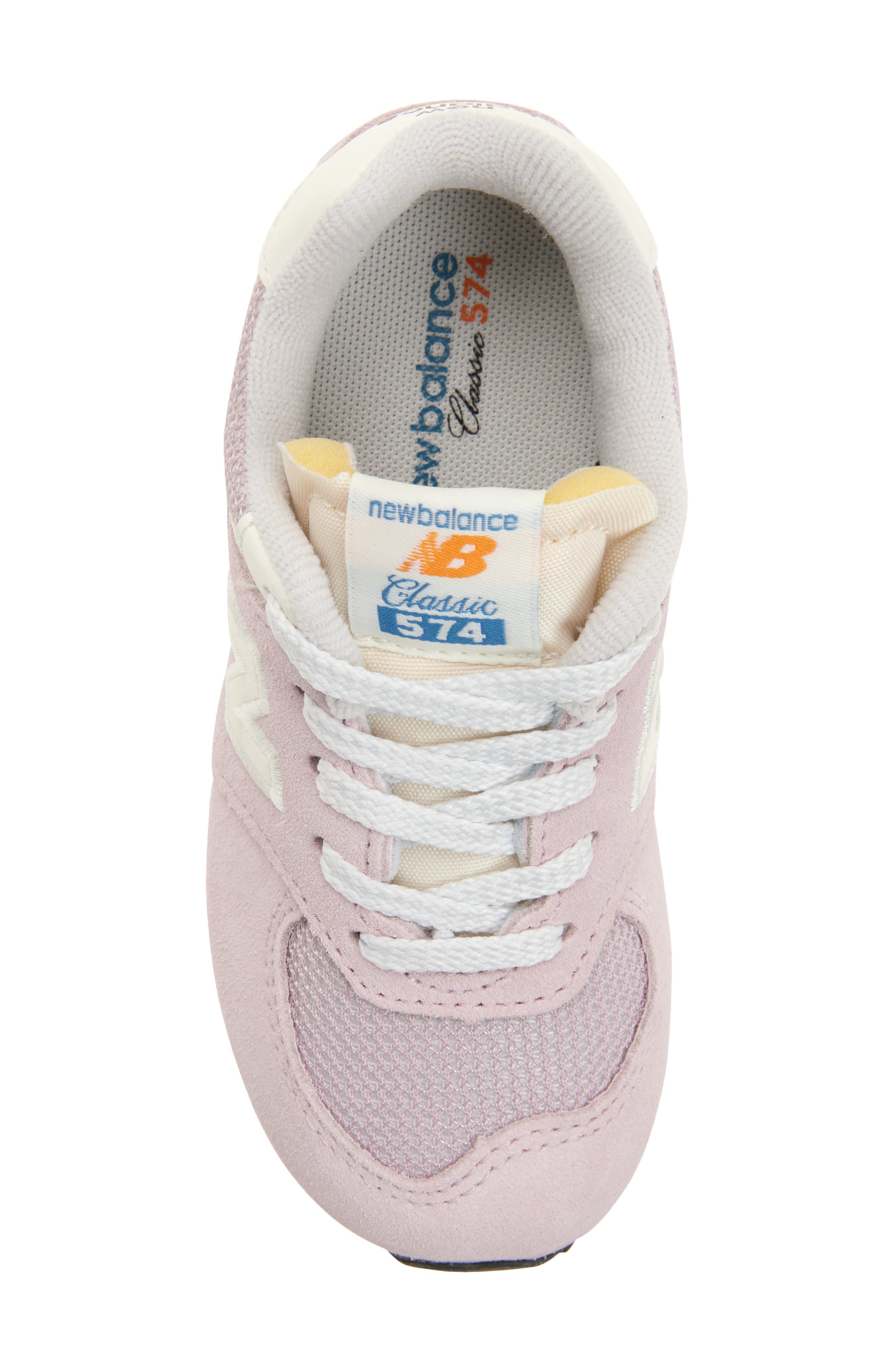 New Balance Kids' 574 Sneaker, Alternate, color, Twilight Haze/ Sea Stone
