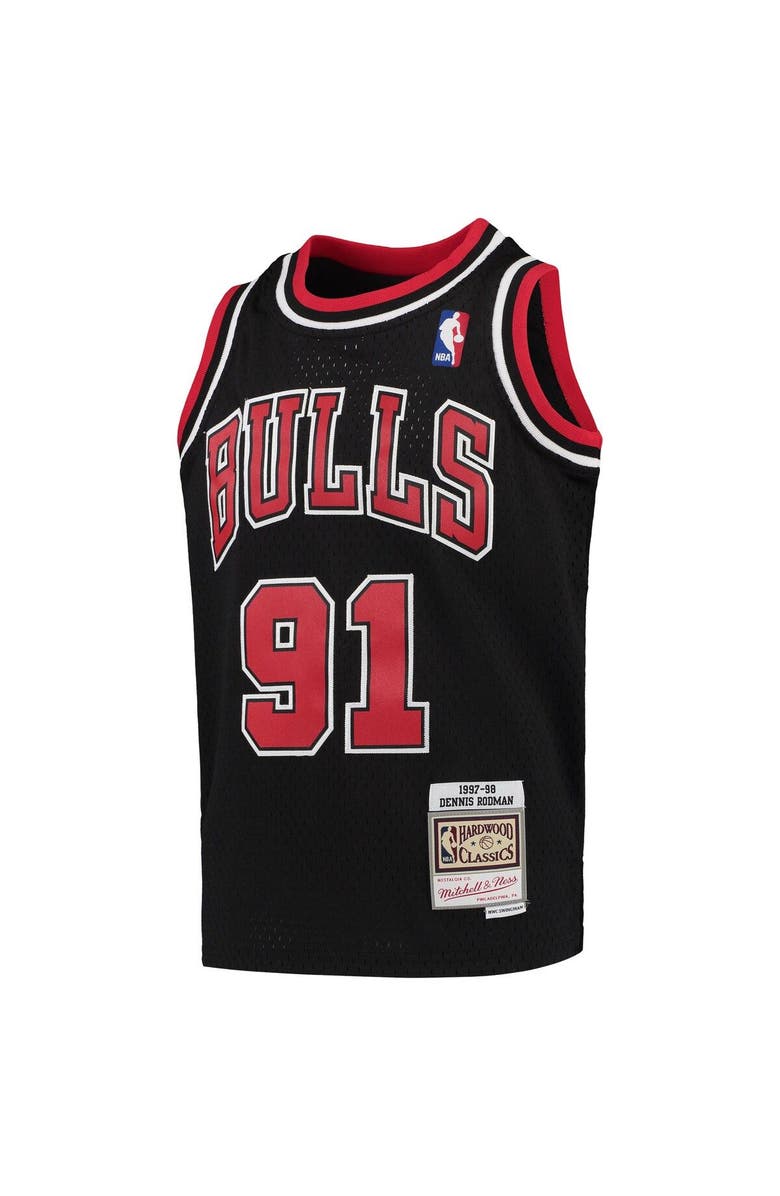 Maillot NBA Swingman Chicago Bulls 1997-98 Dennis Rodman - Mitchell & Ness - Neuf