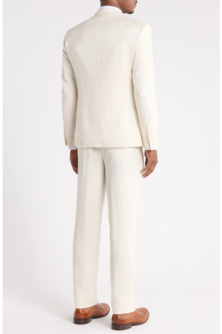 Double Breasted Two Piece Suit, Alternate, color, IVORY