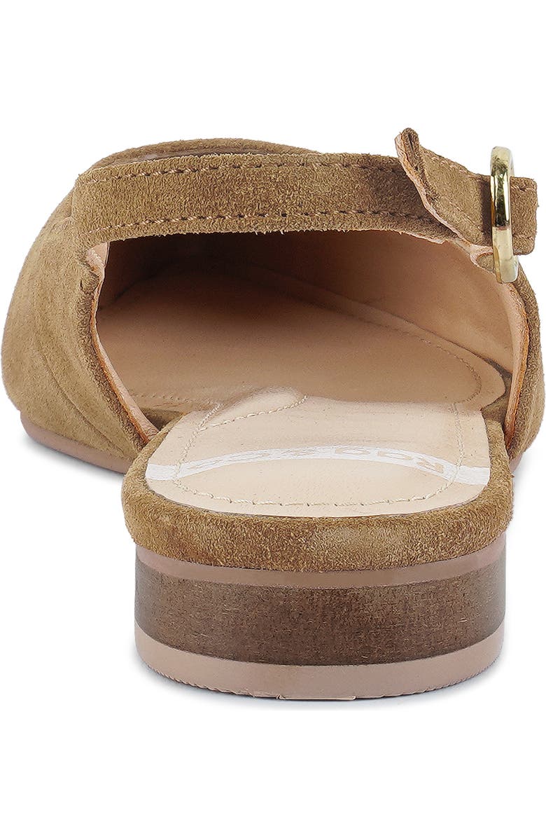 Rag & Co Uwaha Slingback Flat, Alternate, color, Tan