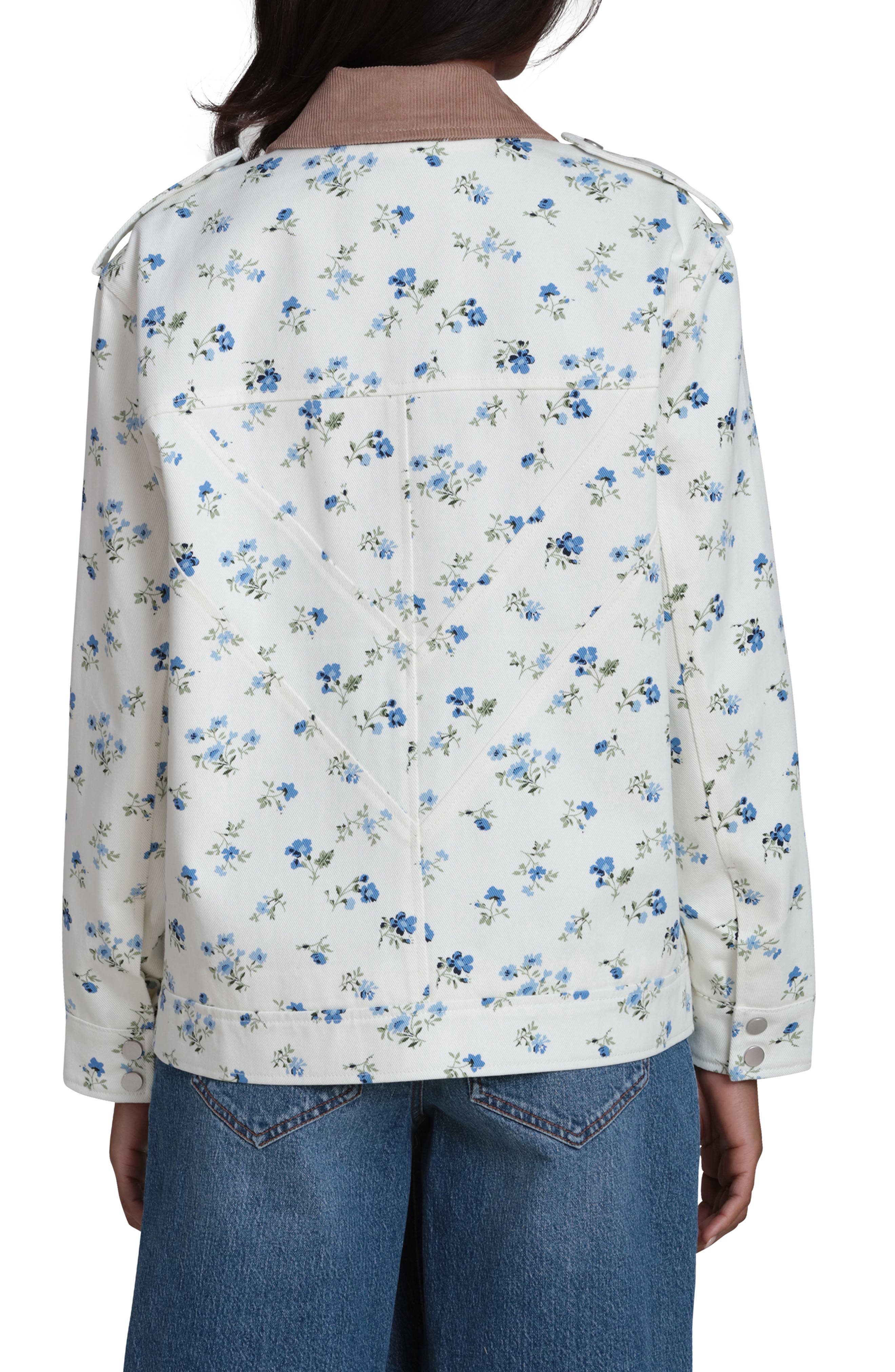 Mixed Media Twill Jacket - image 2