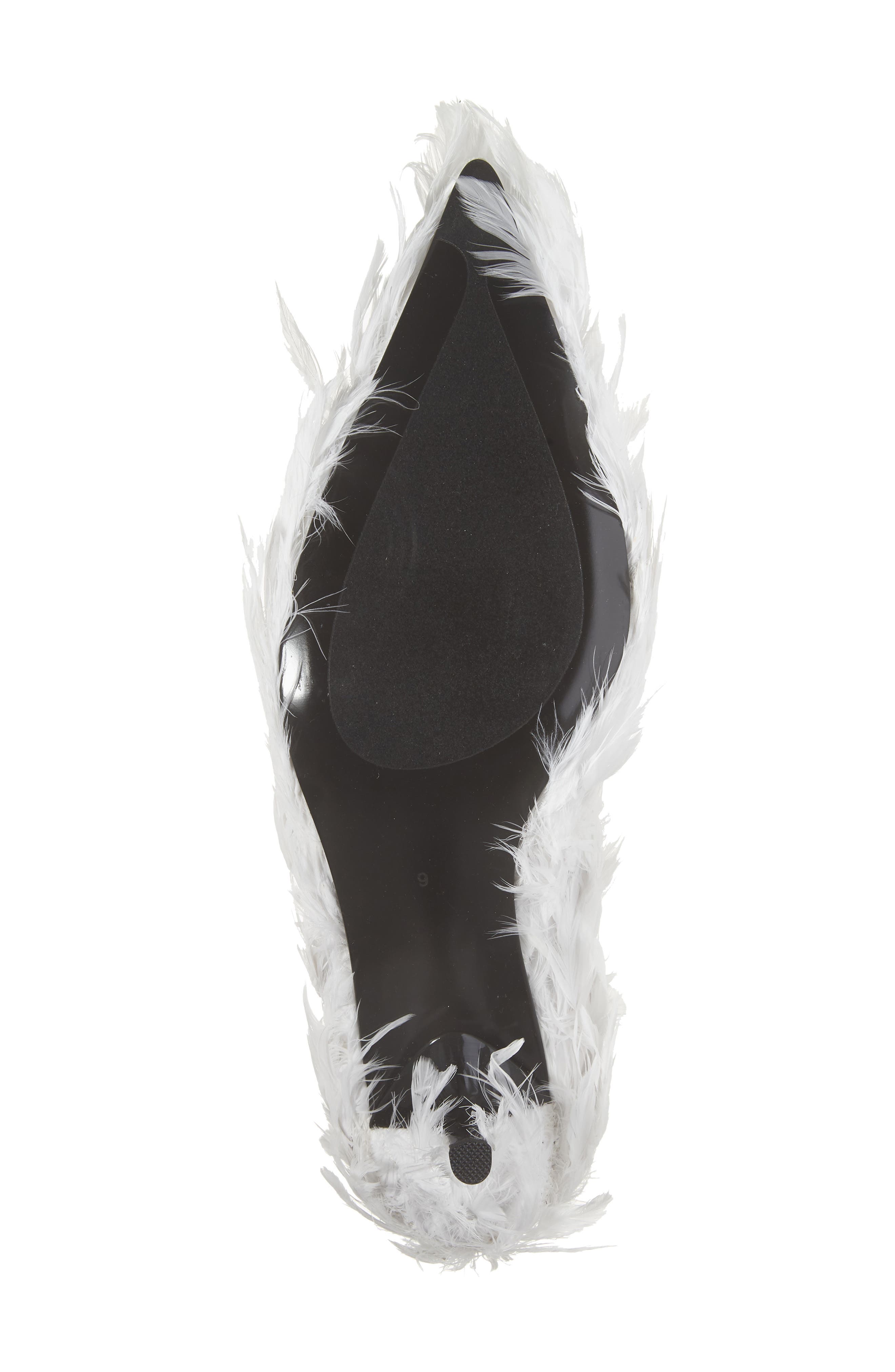 Nesting Pointed Toe Pump, Alternate, color, WHITE