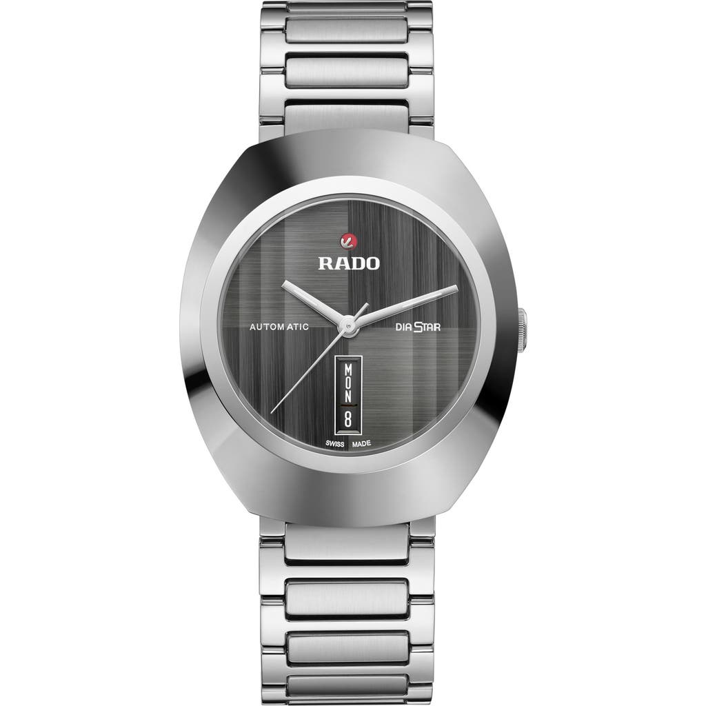 Rado Diastar Original Automatic Bracelet Watch, 38mm In Metallic