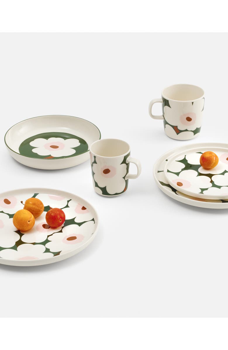 Marimekko Oiva Unikko Dinner Plate, Alternate, color,