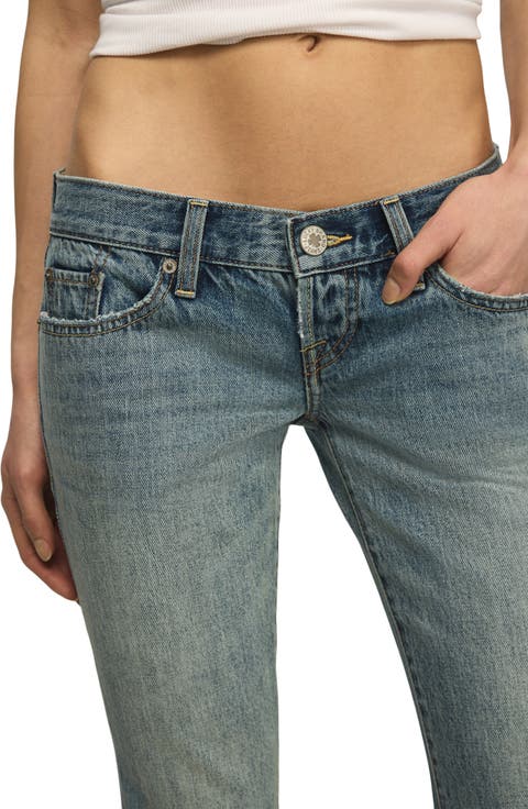 Lil Maggie Ultra Low Rise Flare Jeans