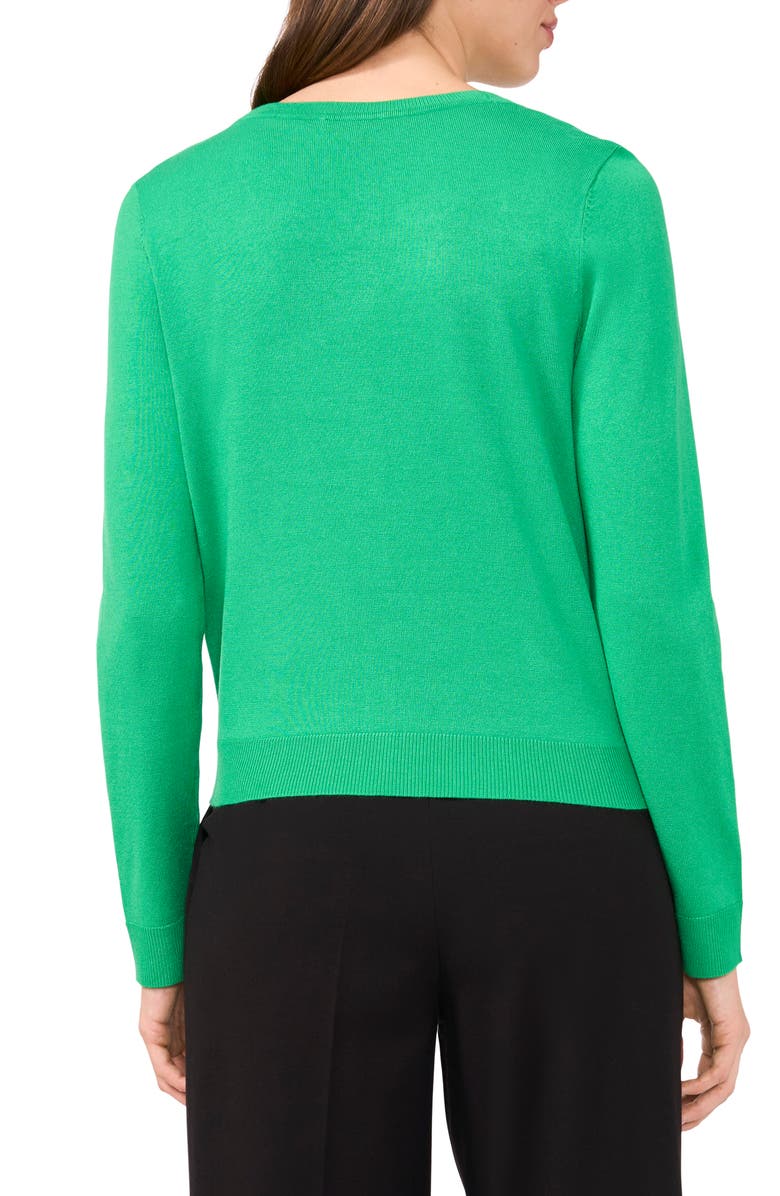 Halogen<sup>®</sup> V-Neck Cardigan, Alternate, color, Vivid Green