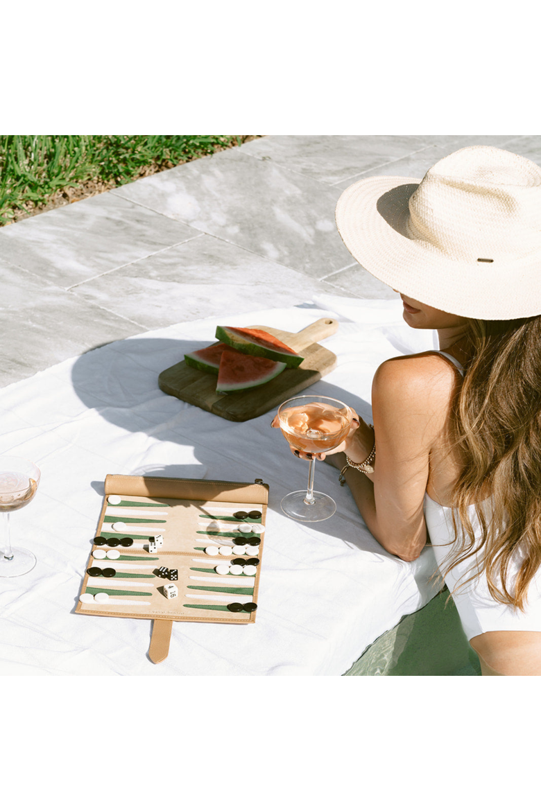 Travel Backgammon Board - Mexico, Alternate, color, Mexico