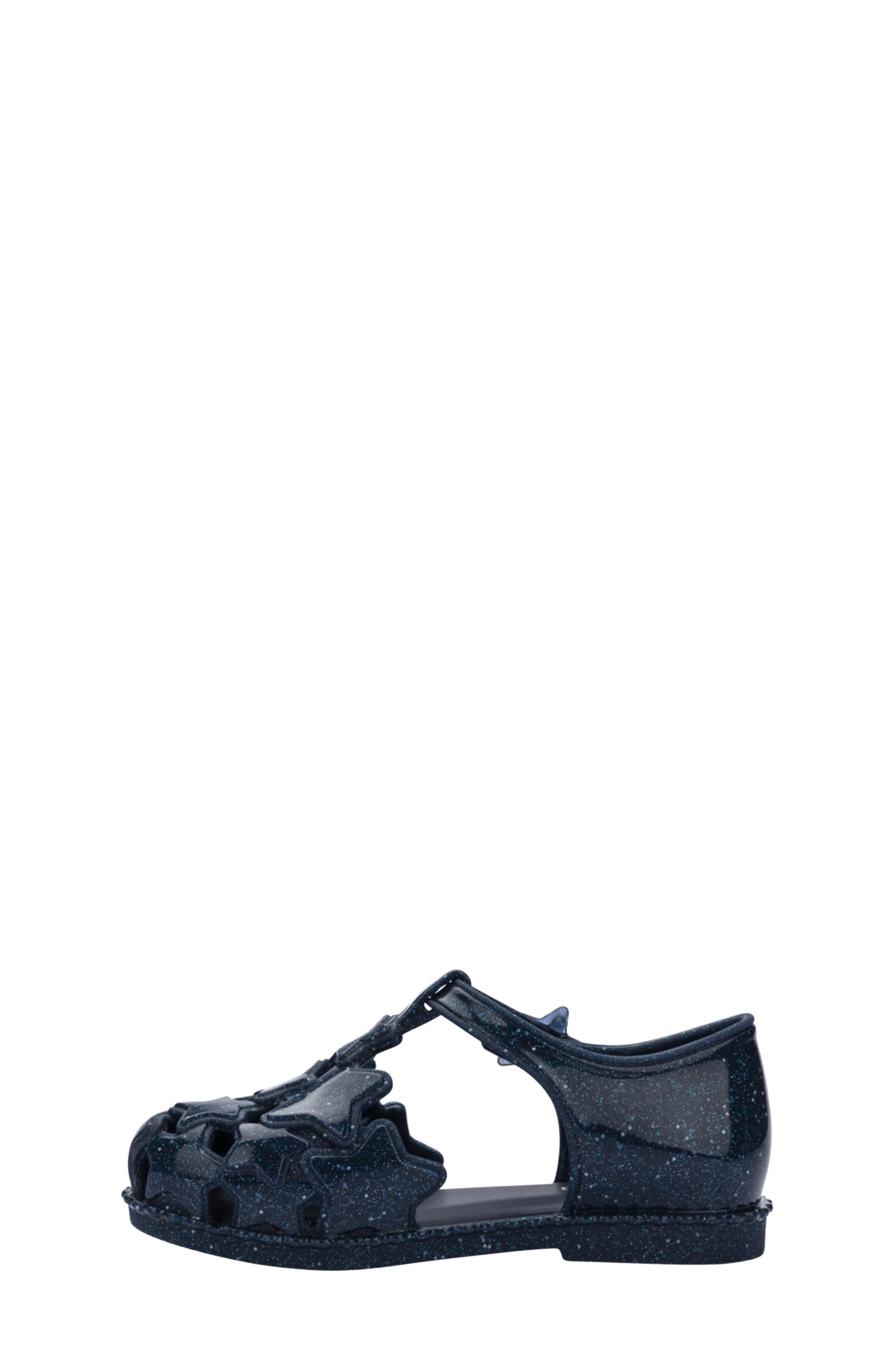 Mini Melissa Starry Baby T-Strap Shoe, Alternate, color, 