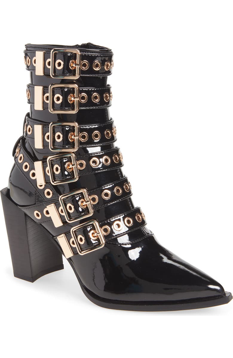 Jeffrey Campbell Ignatius Pointed Toe Bootie, Main, color,