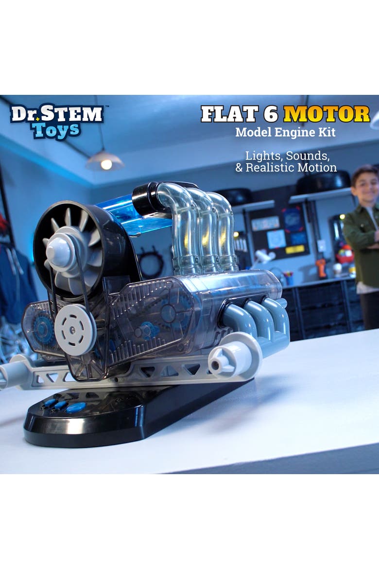 Flat 6 Motor Kit, 320pc, Alternate, color, Multicolored