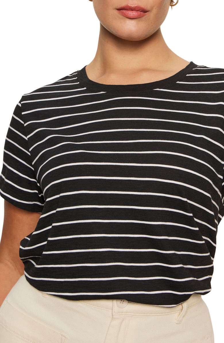 Sanctuary The Perfect T-Shirt, Alternate, color, Black