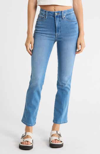 Good American Good Curve Straight Leg Jeans
