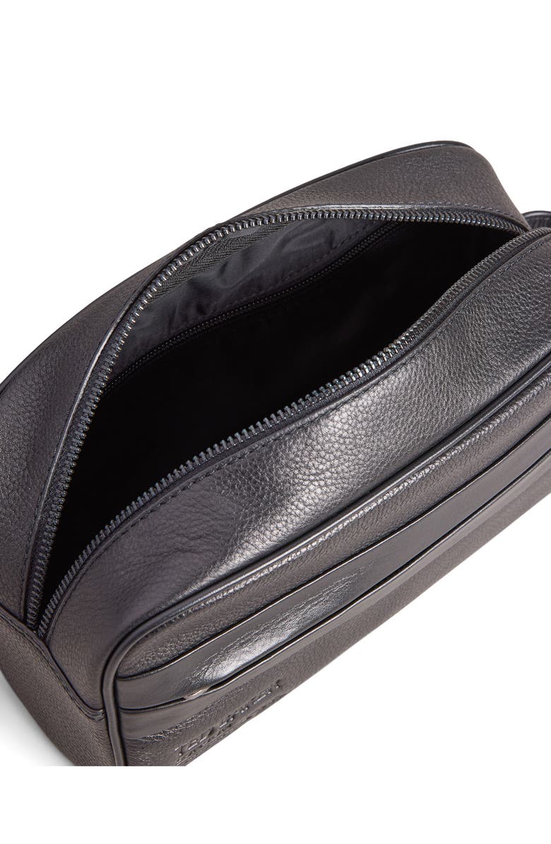 Ted Baker London Leather Toiletry Bag, Alternate, color, 