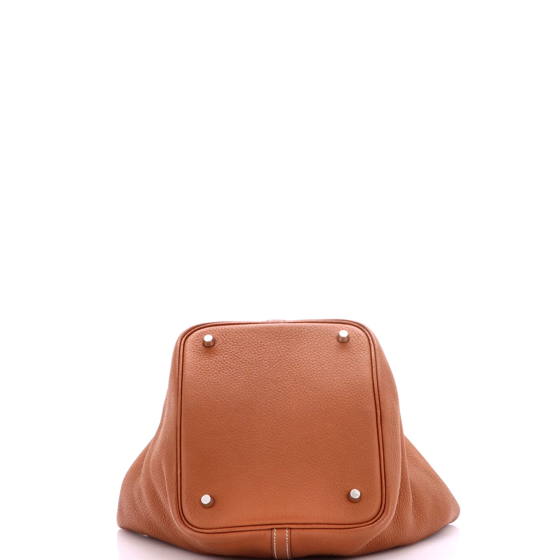 Pre-Owned Hermes Picotin Lock Bag Clemence MM, Alternate, color, Gold