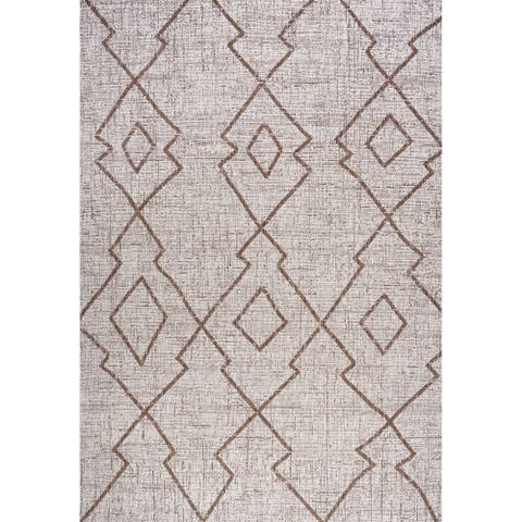 Carwa  Diamond Trellis Indoor/Outdoor Area Rug