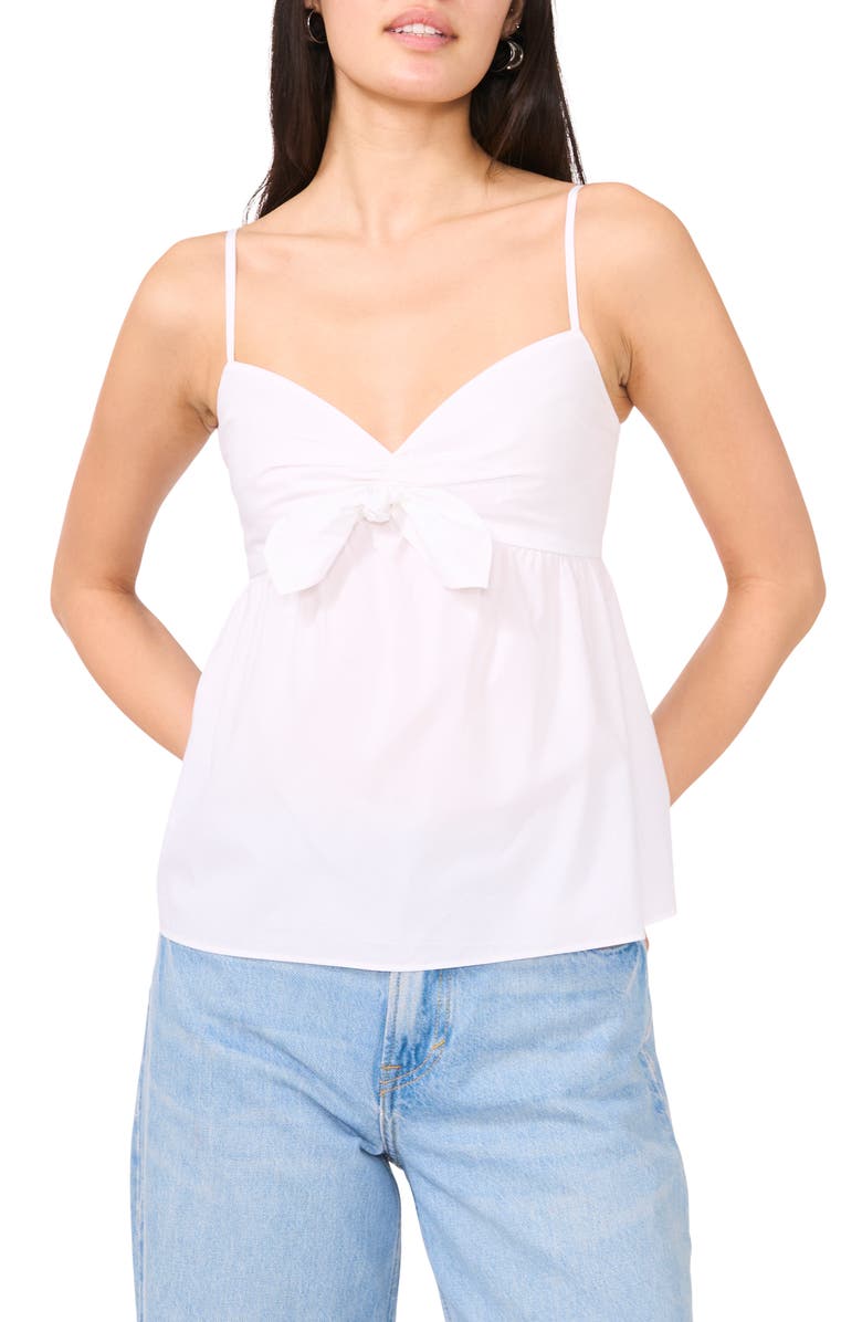 1.STATE Front Tie Babydoll Camisole, Main, color, 