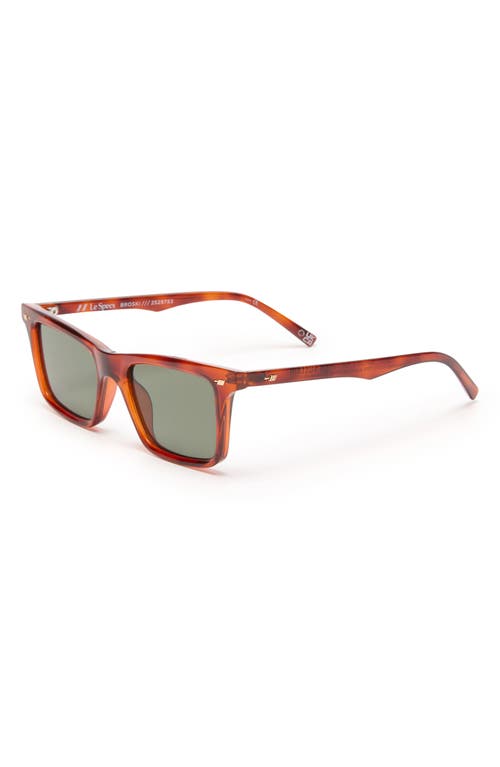 Le Specs Broski In Toffee Tort/khaki Mono