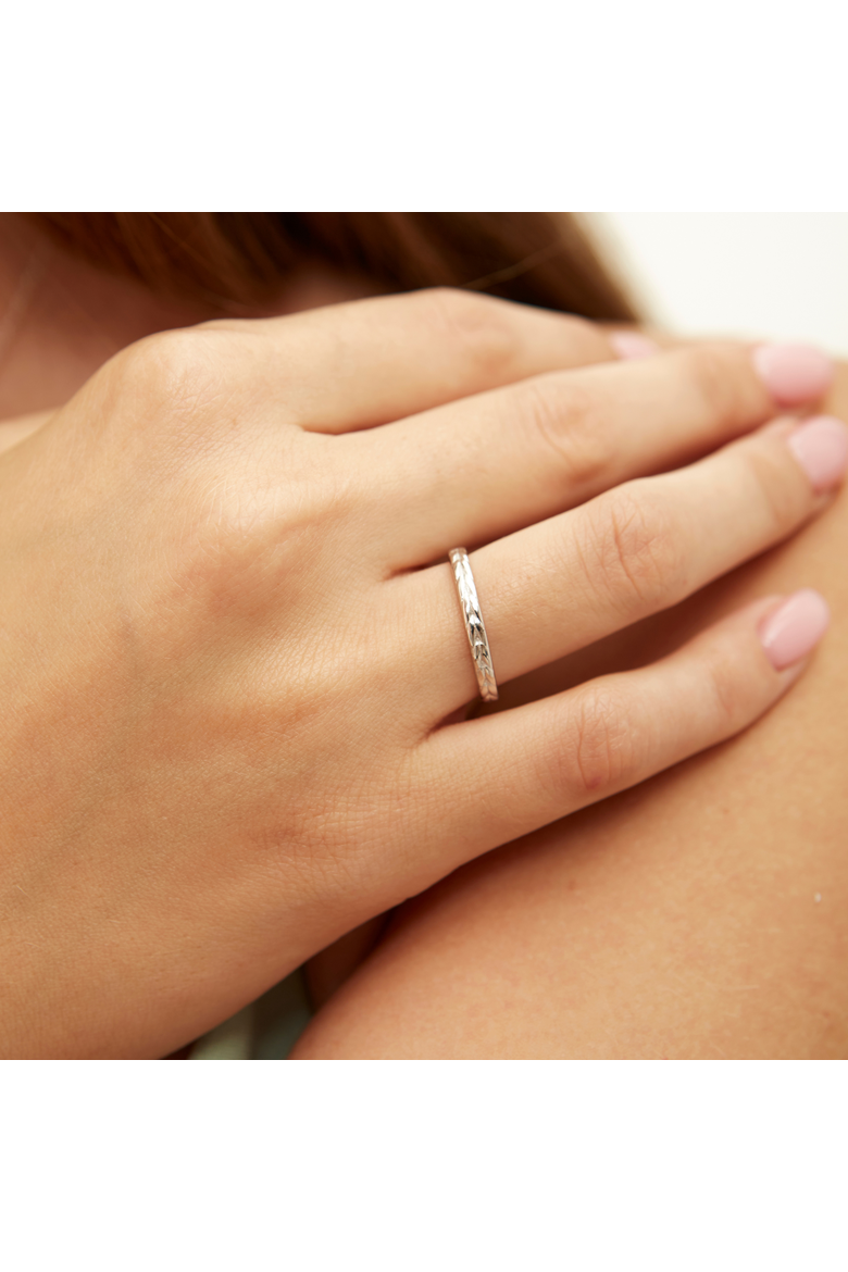 Braided Design Adjustable Sterling Silver Band Ring, Alternate, color, Silver
