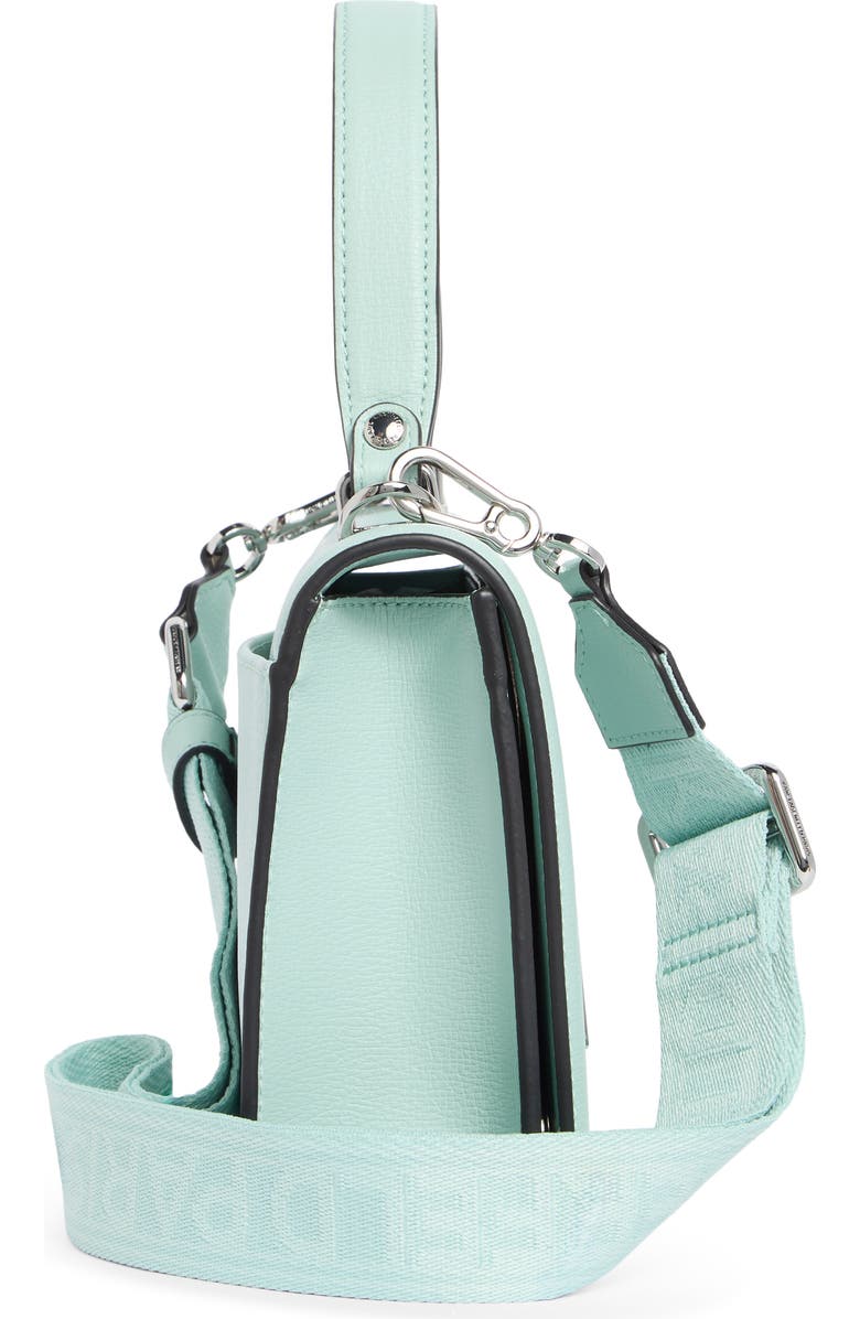 KARL LAGERFELD PARIS Simone Leather Satchel, Alternate, color, Fresh Mint