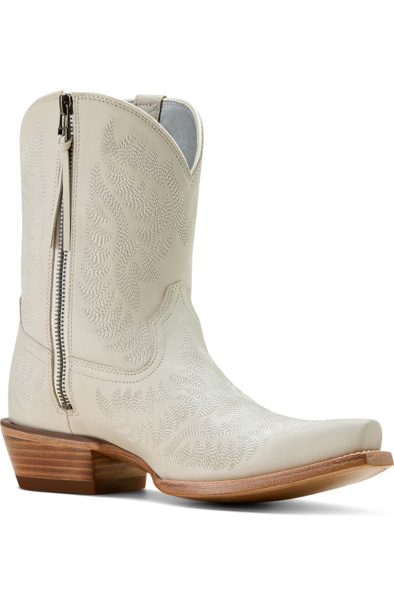 Ariat Cate Western Boot, Main, color, White