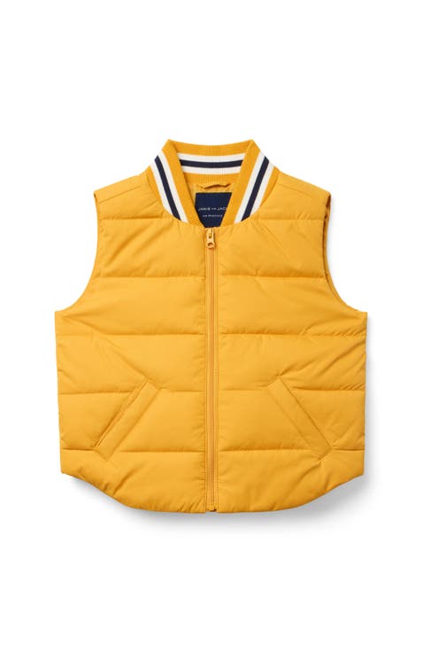 The Varsity Puffer Vest (Toddler)
