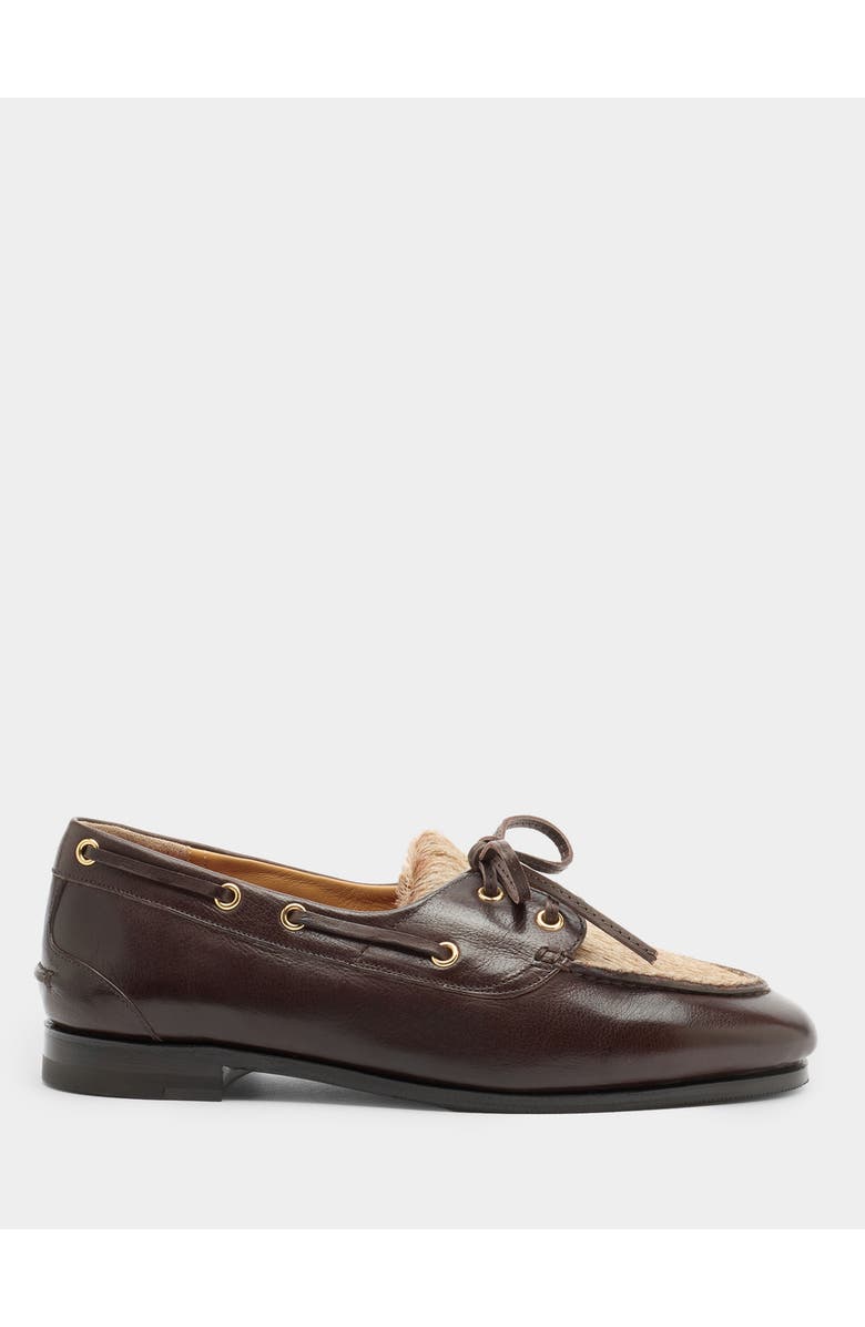Bally Winter Capsule Derby in Buffalo Leather, Main, color, Brown