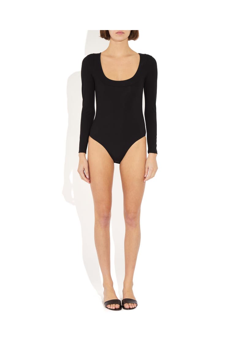 Maranda Bodysuit, Main, color, Black