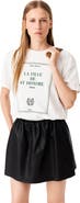 maje Oversized T-shirt with print