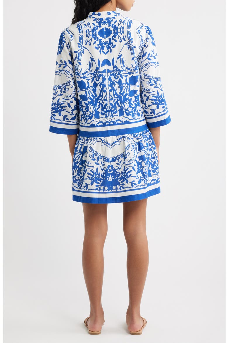 Yu Altesse Print Minidress, Alternate, color, ALTESSE PRINT