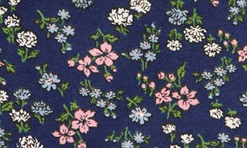 Mini Boden Kids' Patterned Wide Leg Pants In Blue