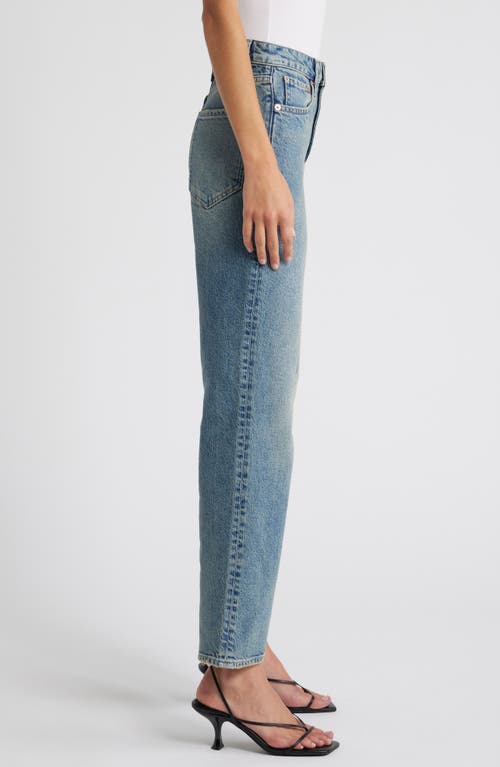 Rails The Topanga High Waist Straight Leg Jeans In Blue