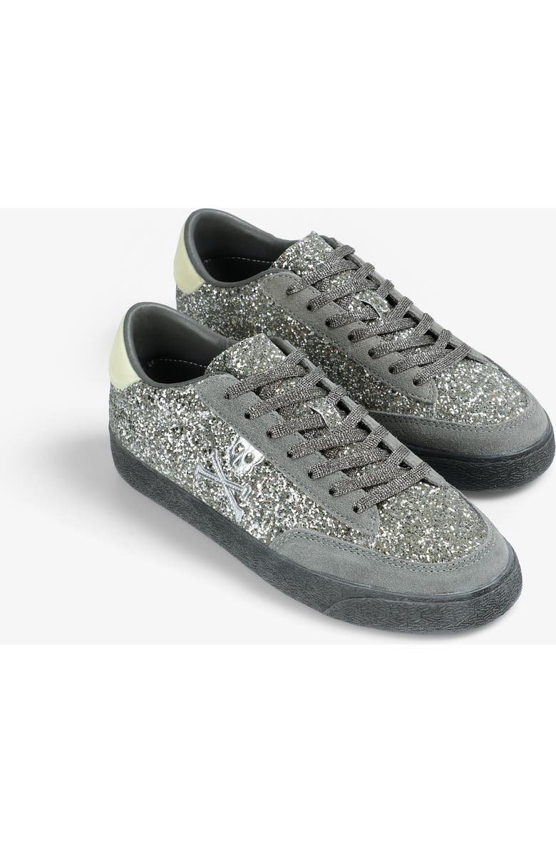Scalpers Newgalaglitter Sneakers, Alternate, color, Grey