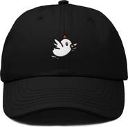 Dalix Chicken Embroidered Cotton Cap