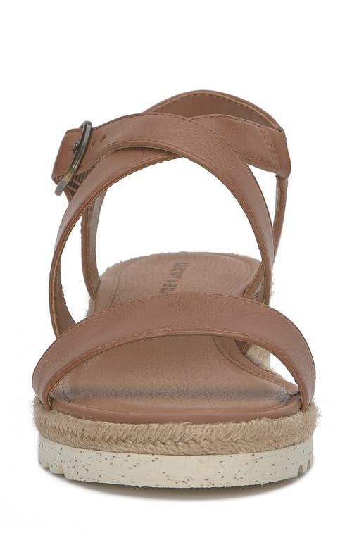 Lucky Brand Trianna Strappy Platform Sandal In Adobe Brown