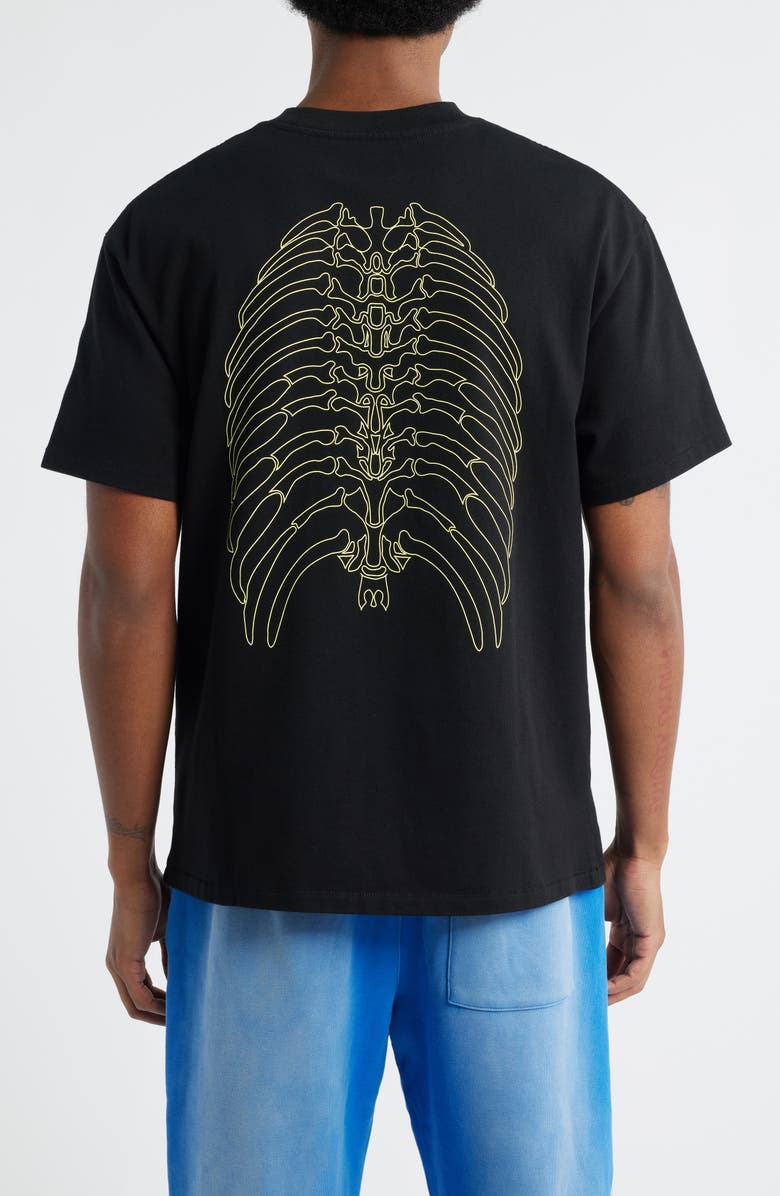 MEMORY LANE Runnin' Past Cotton Jersey Graphic T-Shirt, Alternate, color, Black