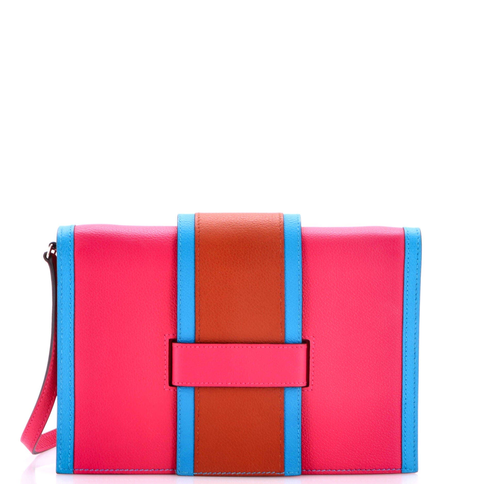 H Passant Clutch Shoulder Bag Evercolor, Main, color, Pink
