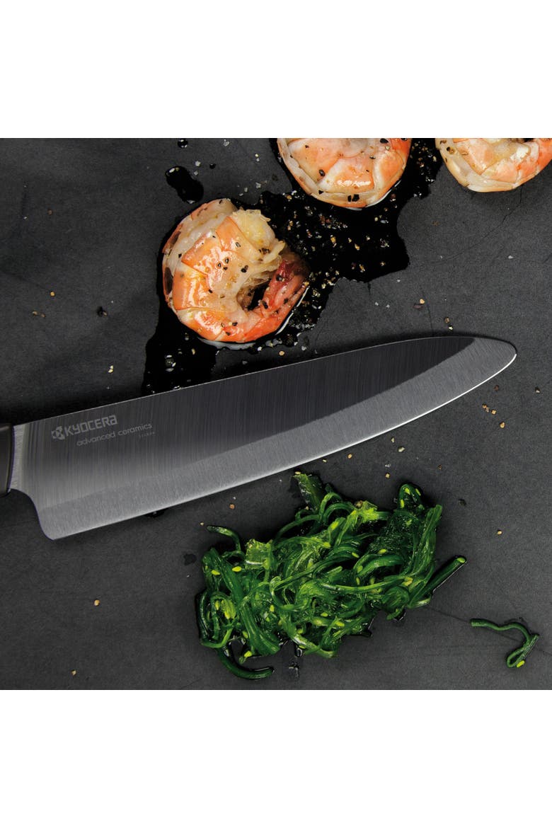 Advanced Ceramics 3 Piece Revolution Series Knife Set with Black Blades, Alternate, color, Black