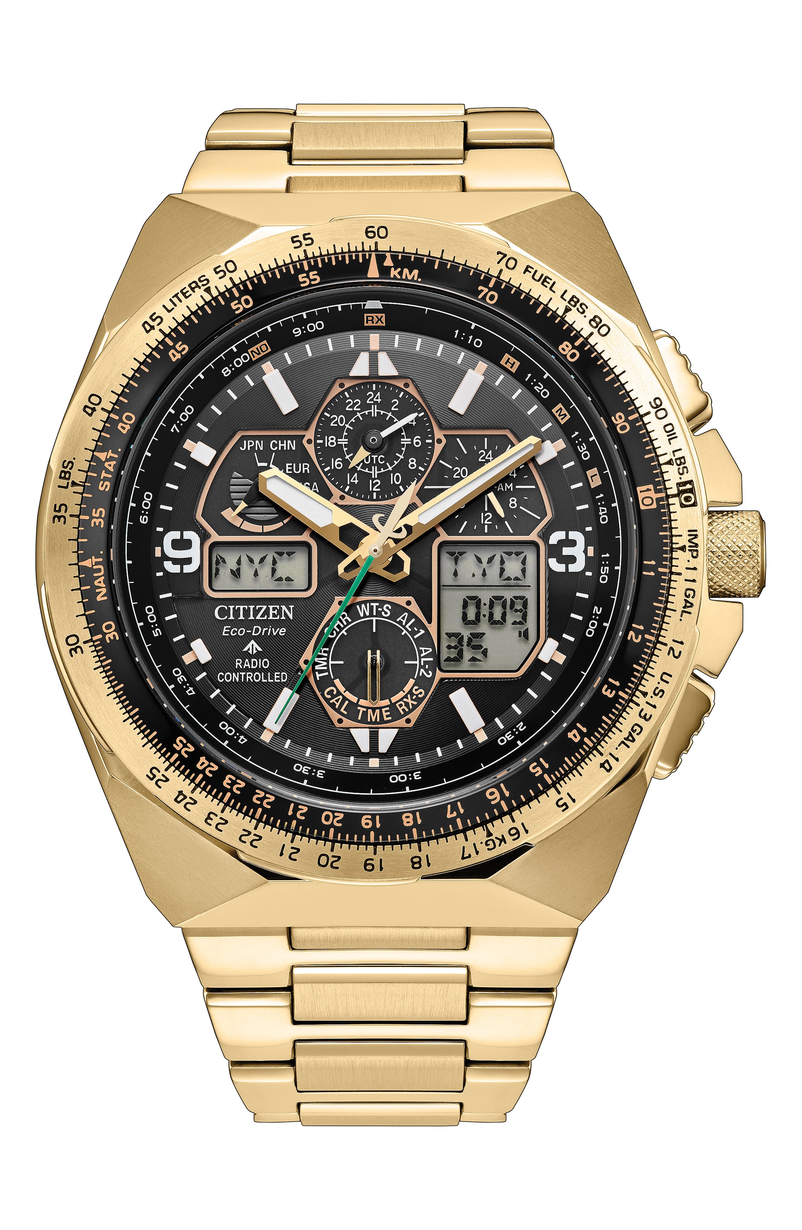 selected LIGHT GOLD-TONE